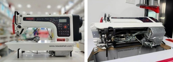 SPARTAK ST-i7 D4 Fully Intelligent Computerized High Speed Stepper Motor Lockstitch Machine - Complete set with Table