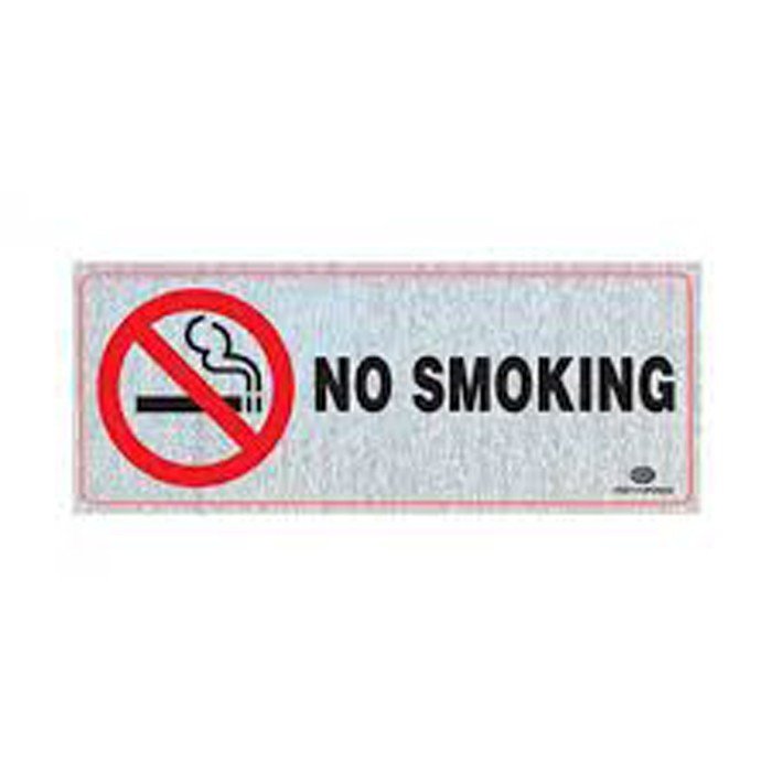 FIS FSST2510NOSM Sticker  NO SMOKING  25x10cm