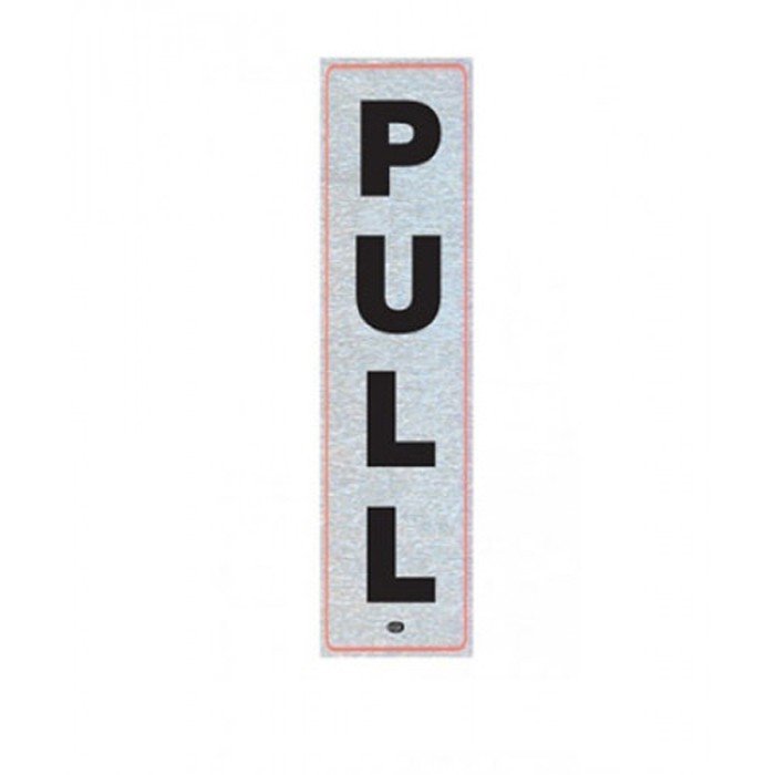 FIS FSST174PULLV Sticker Vertical PULL  17 x 4cm