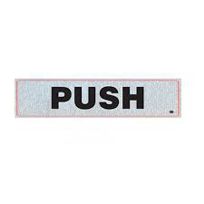 FIS FSST174PUSHH Sticker Horizontal  PUSH  17 x 4cm