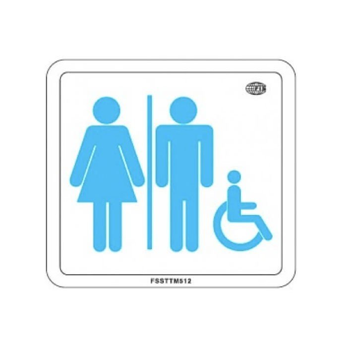 FIS Sticker Restroom (M / W / D)
