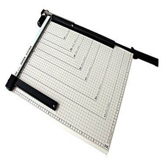 DELI 8012 A3 Size Paper Cutter With Steel Base (460mmX380mm), 18inchesx15inches