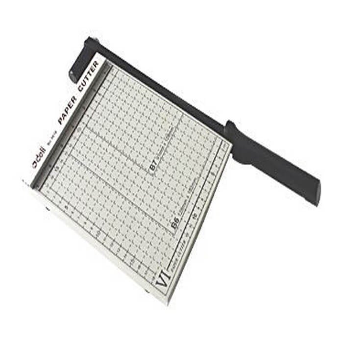DELI 8016 A5 Size Paper Cutter with Steel Base (200mmX180mm), 8inchesx7inches