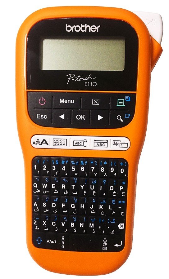 Brother PTE-110VP Industrial Label Printer English & Arabic
