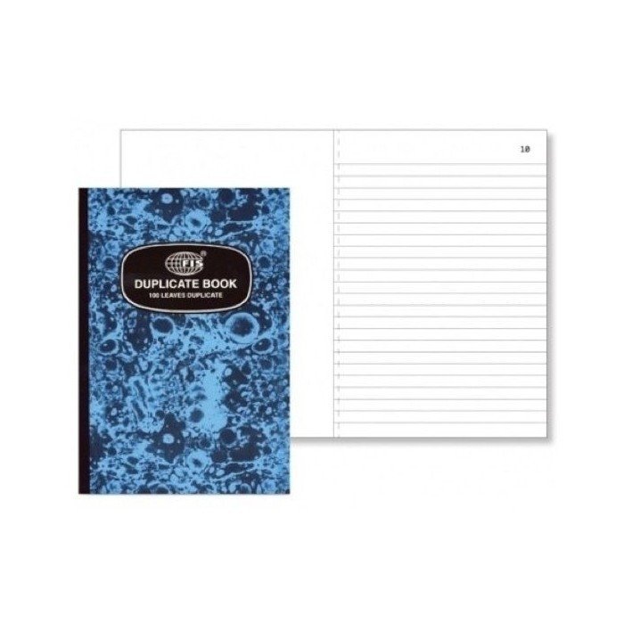 FIS Duplicate Book A6 Size, Line Ruled, Numbered