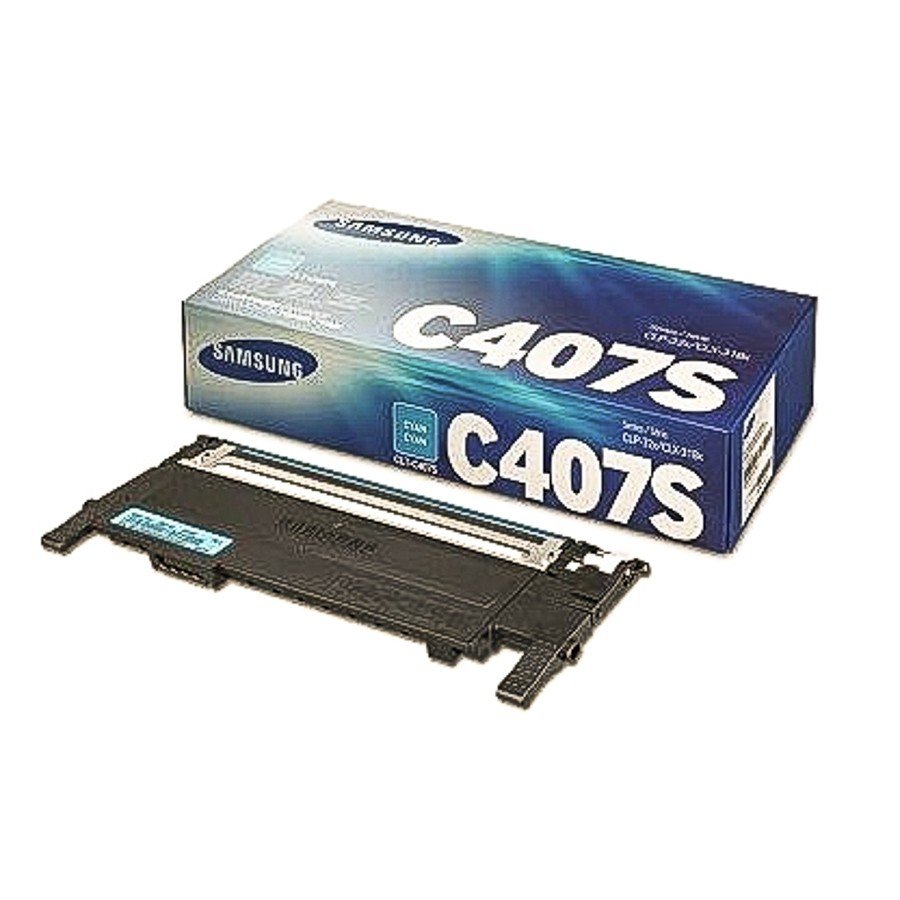 Samsung CLT-C407S Cyan Toner Cartridge