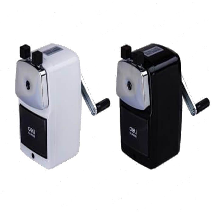Deli Desktop Pencil Sharpener 0620B, Assorted Colors