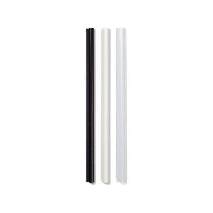 Durable Spine Bar 6mm 100/box, White