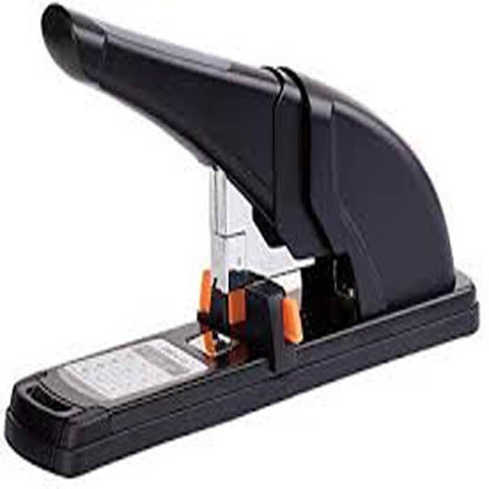 Deli E0387 Heavyduty Stapler  80 Sheets Black