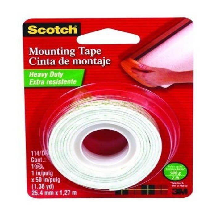 3M Scotch Mounting Tape Heavy Duty 1 x 50