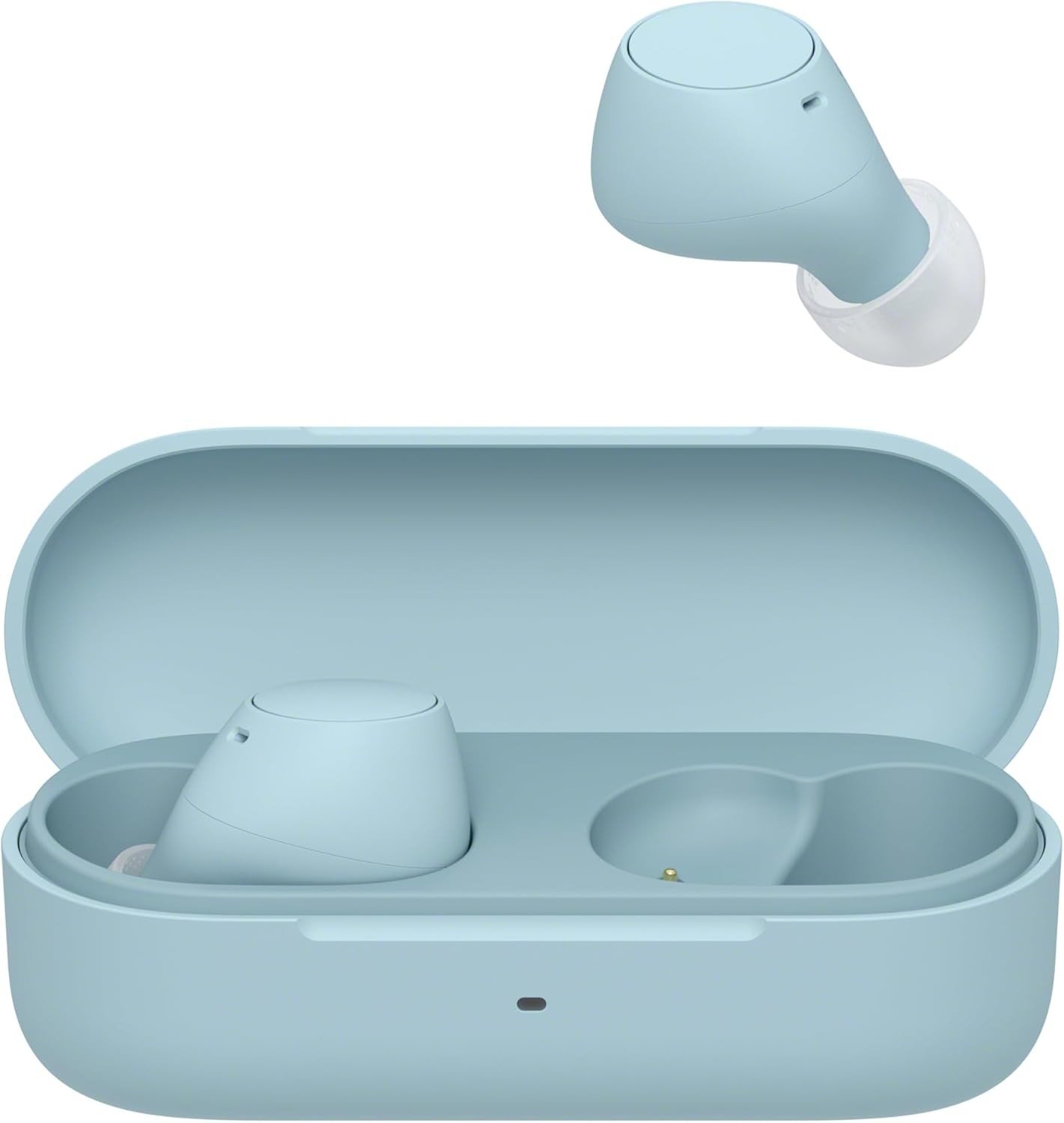 Sony WF-C510 Truly Wireless Earbuds, 22 hours battery life, Clearer hands-free calling, Multipoint Connection, Ambient Sound Mode, IPX4 Water Resistance, Blue