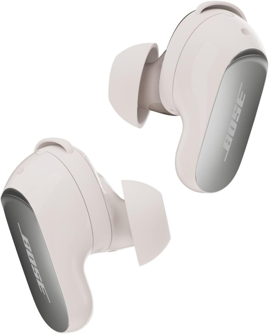 Bose QuietComfort Ultra Bluetooth Earbuds (2nd Gen), White Smoke