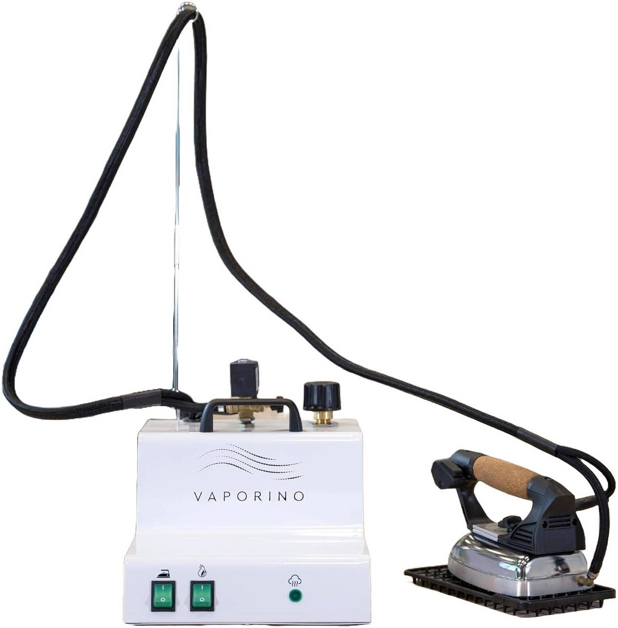 Battistella Vaporino Maxi Steam generator with 2.8L boiler and iron – White 