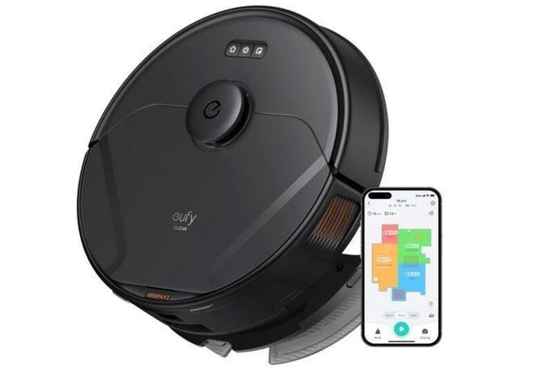 Anker Eufy Clean X8 Pro Robot Vaccum Cleaner, Black