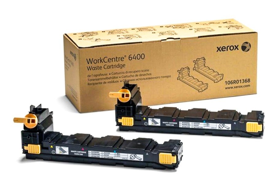 Xerox 106R01368 Waste Cartridge (12,000 Pages Each x 2)