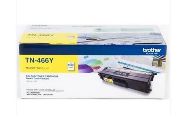 Brother TN-466 Yellow Super High Yield Toner Cartridge for MFC-L8690CDW L9570CDW & HL-L8360CDW