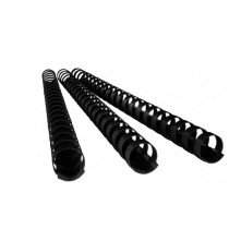 Partner 20mm Comb Binding Rings 100-box Black