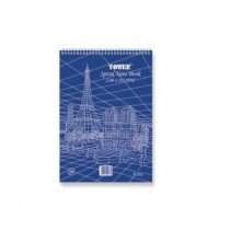 FIS Top Spiral Pad, A4, 80 Sheets, Line Ruled