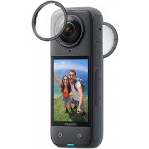 Insta360 X4-8K Waterproof 360 Action Camera, 4K Wide-Angle Video, Invisible Selfie Stick Effect, Removable Lens Guards, 135 Min Battery Life, AI Editing, Stabilization, for Sports, Travel, Outdoor