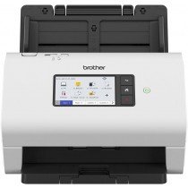 BROTHER ADS-4900W High speed Wireless Desktop Scanner Duplex A4 Document Scanner Large 10.9cm intuitive touchscreen, White