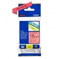 Brother TZe-441 18mm Black on Red Laminated Tapes