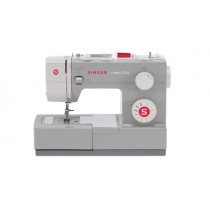 Singer Heavy Duty Sewing Machine, 11 Built-In Stitches, High Performance Motor, Stitch 1100/min, 69 Stitch Applications, Adjustable Stitch Length and Width, Reverse, LED, Free Arm - 4411 (Grey)