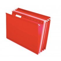 Suspension Files FS, 50/Box, Red