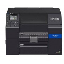  Epson ColorWorks C6500 Series CW-C6500Ae Inkjet Printers, 8 Inch Color Label Printer with Cutter, USB, Ethernet