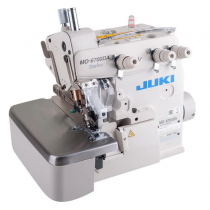 Juki MO-6704DA-0A5-150  1 Needle 3 Thread Pico  Overlock Machine with Belt Type Servo Motor 550W Complete Set with  Table Stand