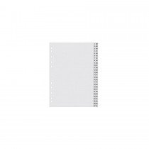 FIS PVC Plastic Divider Grey, 1-54