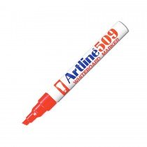 Artline 509 White Board Marker  Chisel Red