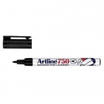 Artline 750 Laundry Marker 0.7mm  Black