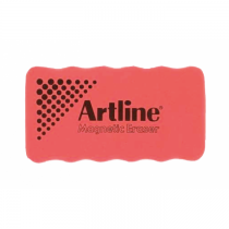 Artline Magnetic Whiteboard Eraser Red