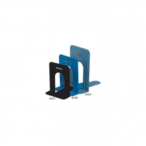 DELI 9261 Metal Book Ends, 6 1/2 inches, 43x29x19cm, 2pcs/set, Blue