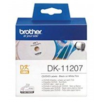 Brother DK11207 CD/DVD Label 58mmx58mmx100