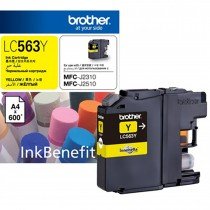 Brother LC563 High Yield Yellow Ink Cartridge (LC563Y)