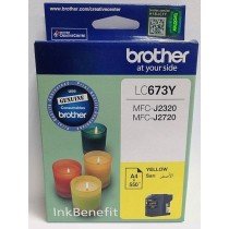 Brother LC673Y Yellow Ink Cartridge (LC-673Y)