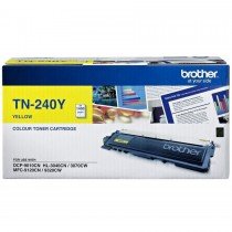 Brother TN-240 Yellow Toner Cartridge (TN-240Y)