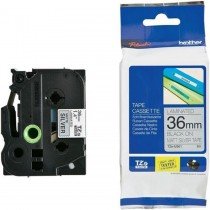Brother Tze M961 Black on Matte Silver 36mm Laminated Tape 
