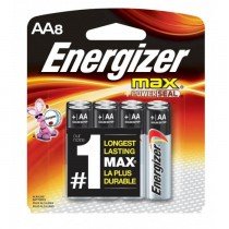 Energizer Alkaline Battery AA 8pcs/pack