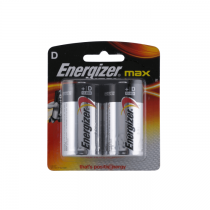 Energizer Alkaline Battery D 2pcs/pack