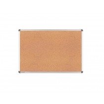 Double Sided Cork Board, with Aluminum Frame, 90cm x 120cm