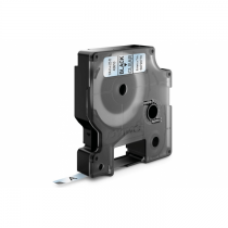 Dymo 43610, D1 Tape, 6mm x 7m, Black on Clear