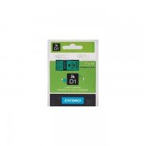 Dymo 53719, D1 Tape, 24mm x 7m, Black on Green