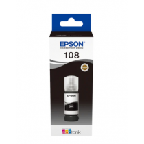 Epson 108 Ecotank Black Ink Bottle 70ml
