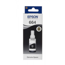 Epson 664 EcoTank Ink Bottle - 70ml, Black
