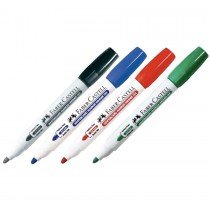 Faber Castell Whiteboard Marker  Bullet Tip  Set 4pcs