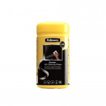Fellowes Screen Cleaning Wipes 100/pack