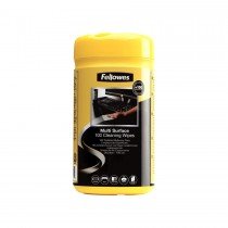 Fellowes Surface Cleaning Wipes 100/pack