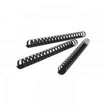 FIS 16mm Comb Binding Rings 100/box Black